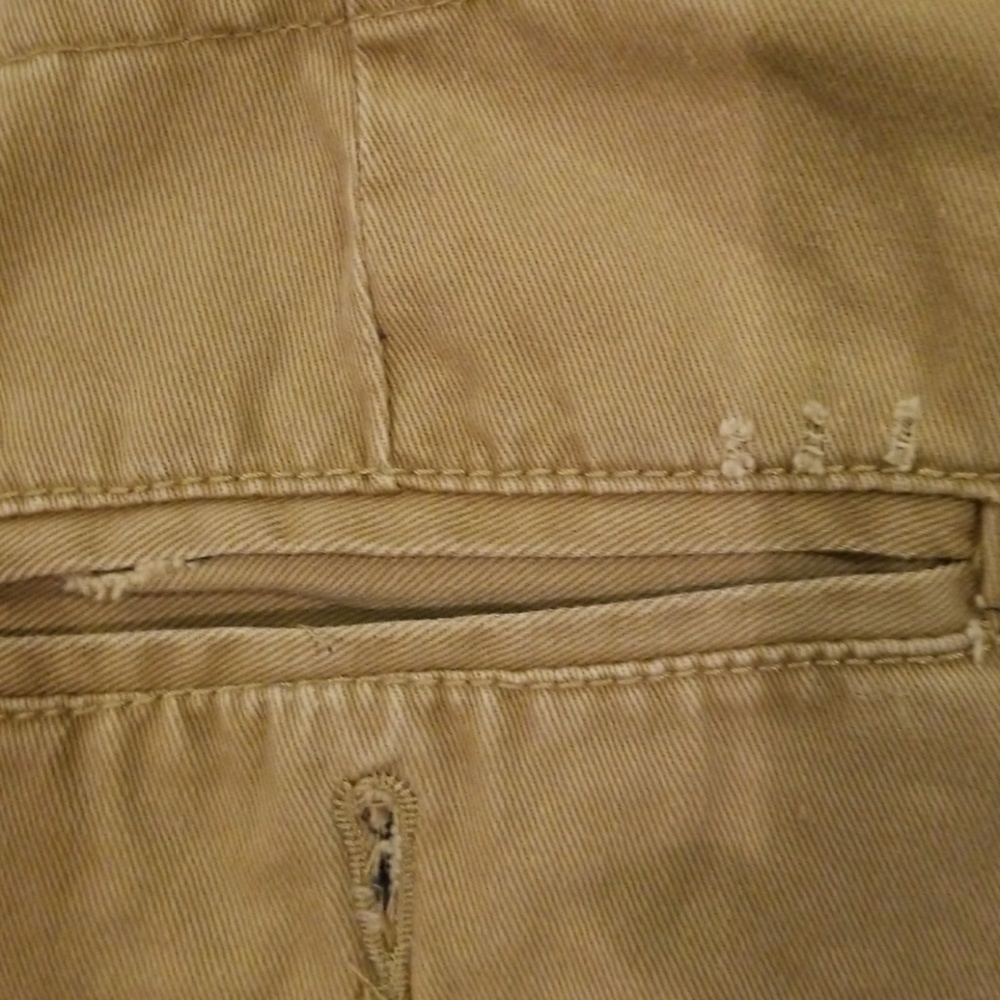 Distressed khakis - Picture 3 of 3
